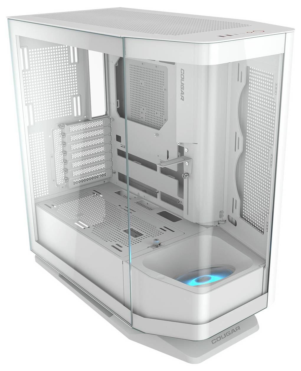 Cougar CGR-58M6W midi tower PC skrinka biela-1