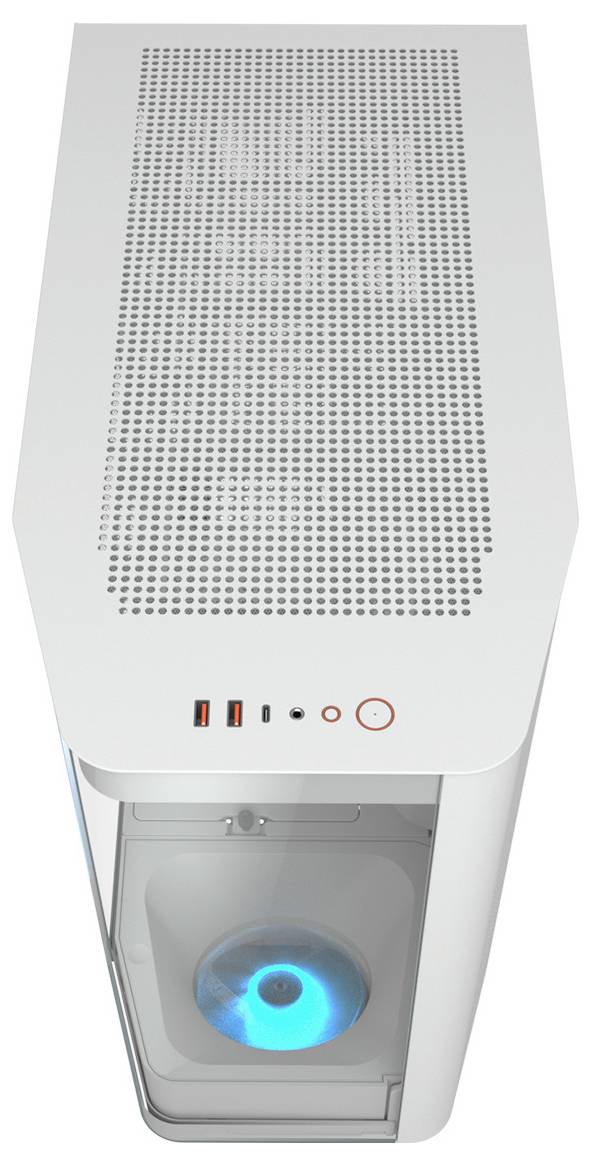 Cougar CGR-58M6W midi tower PC skrinka biela-8