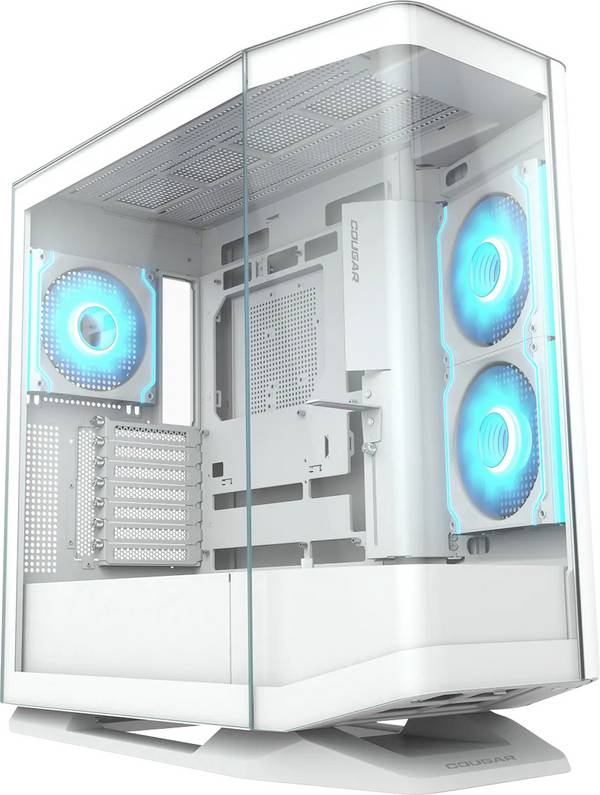 Cougar CGR-58M6W-RGB midi tower PC skrinka viacfarebná bočné okno