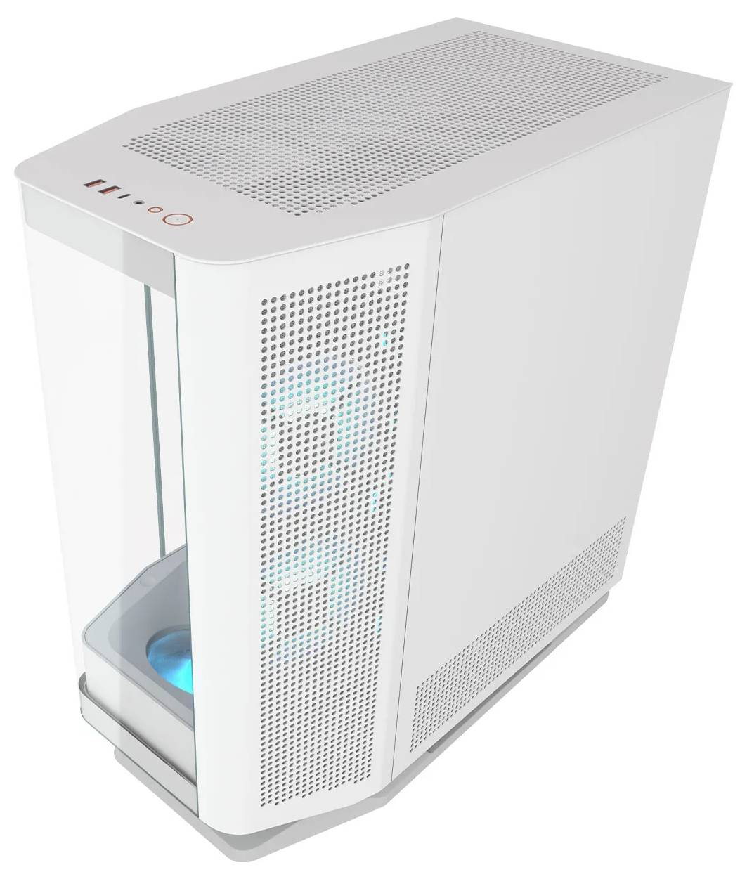 Cougar CGR-58M6W-RGB midi tower PC skrinka viacfarebná bočné okno-2