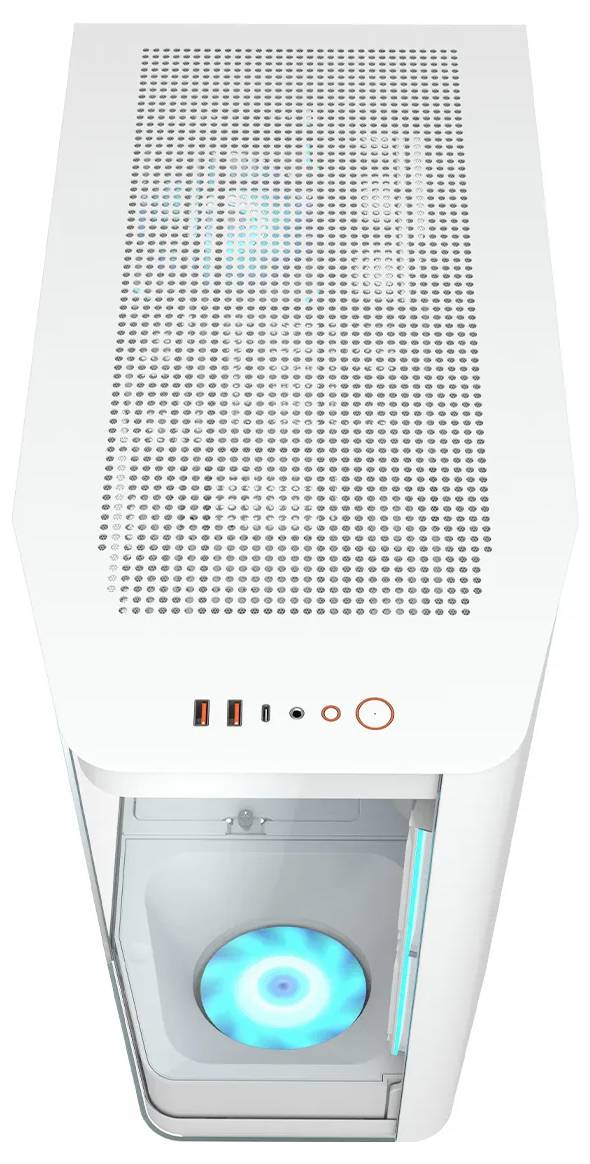 Cougar CGR-58M6W-RGB midi tower PC skrinka viacfarebná bočné okno-16