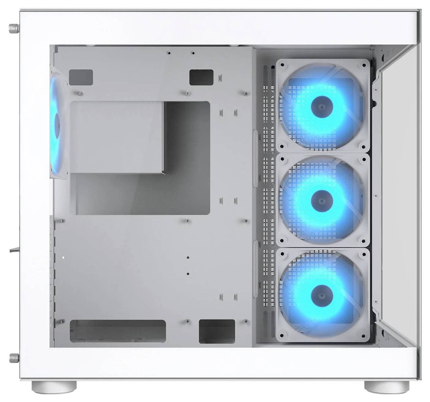 Cougar CGR-5KA1W-RGB PC skrinka viacfarebná integrované osvetlenie, bočné okno-6
