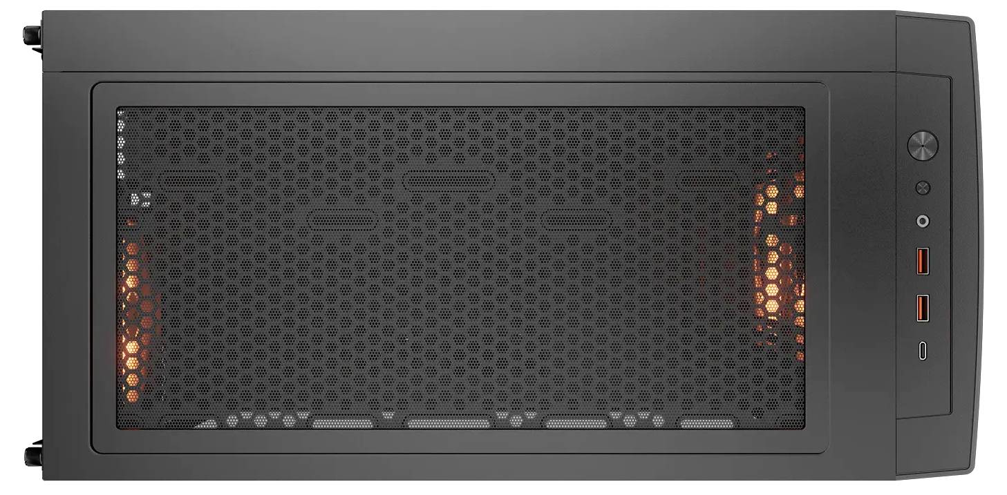 Cougar CGR-5YA2B-RGB midi tower PC skrinka viacfarebná 2 predinštalované ventilátory-10
