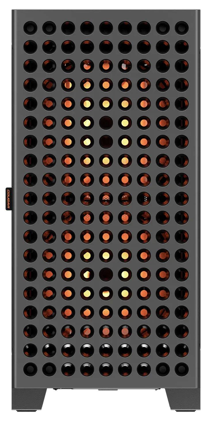 Cougar CGR-5YA2B-RGB midi tower PC skrinka viacfarebná 2 predinštalované ventilátory-11