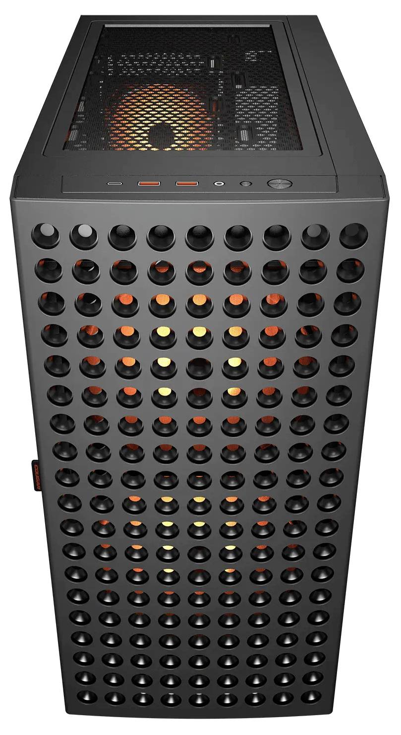 Cougar CGR-5YA2B-RGB midi tower PC skrinka viacfarebná 2 predinštalované ventilátory-15