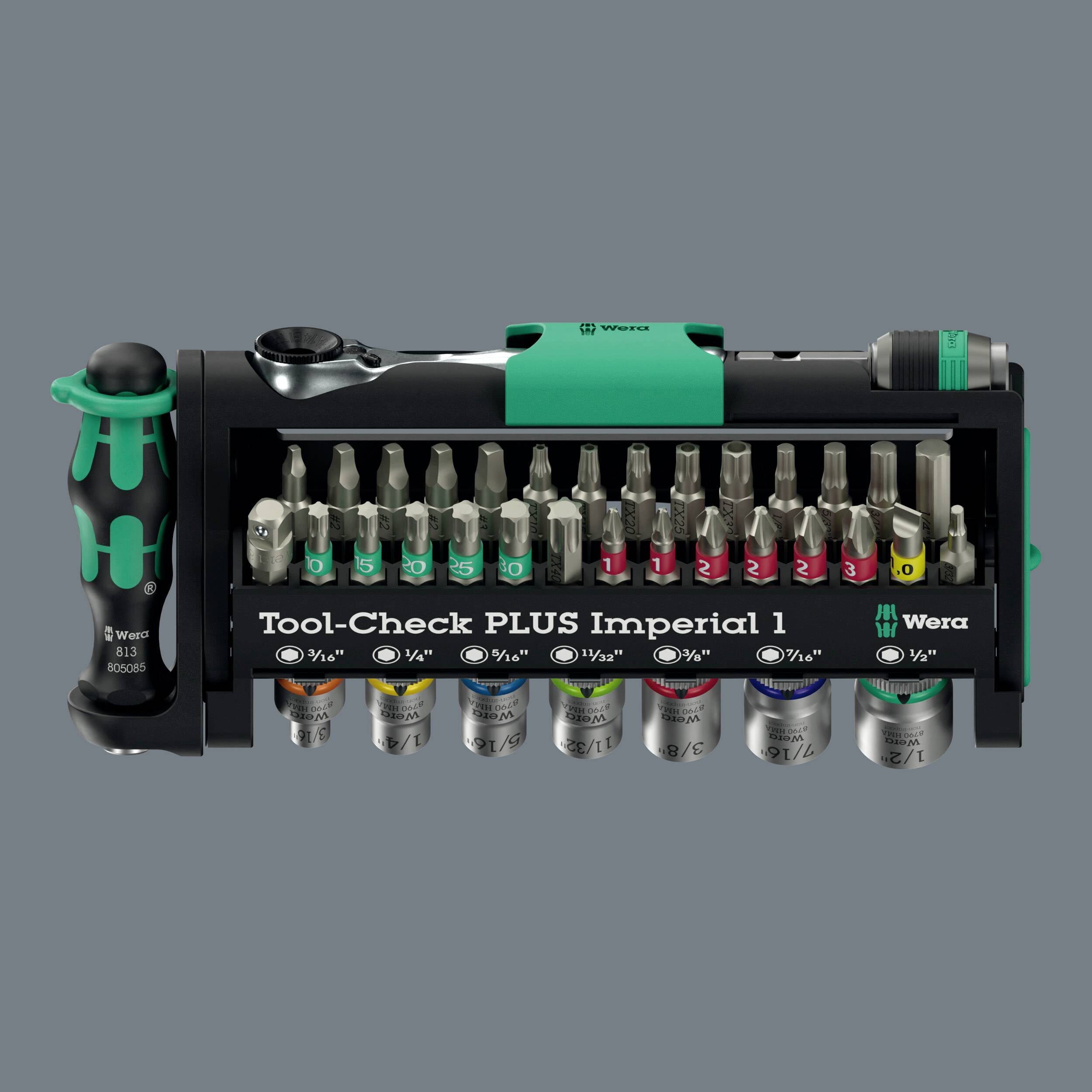 Wera Tool-Check PLUS Imperial 1 05049060001 bit Torq, 39-dielna-1