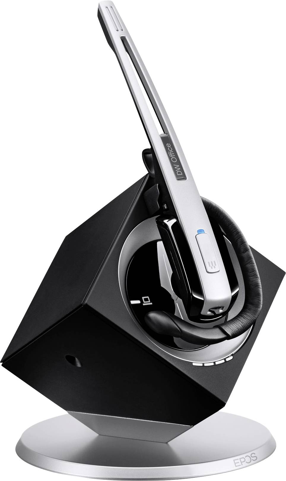 EPOS IMPACTDW 10 ML Telefono Cuffie On Ear Senza fili, DECT Mono Nero headset con microfono, Mono