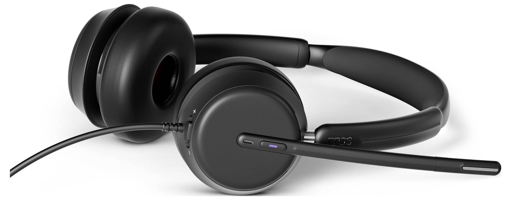 EPOS IMPACT 860T Headset otvorená (On Ear) káblové, 1001179, stereo, čierna-5