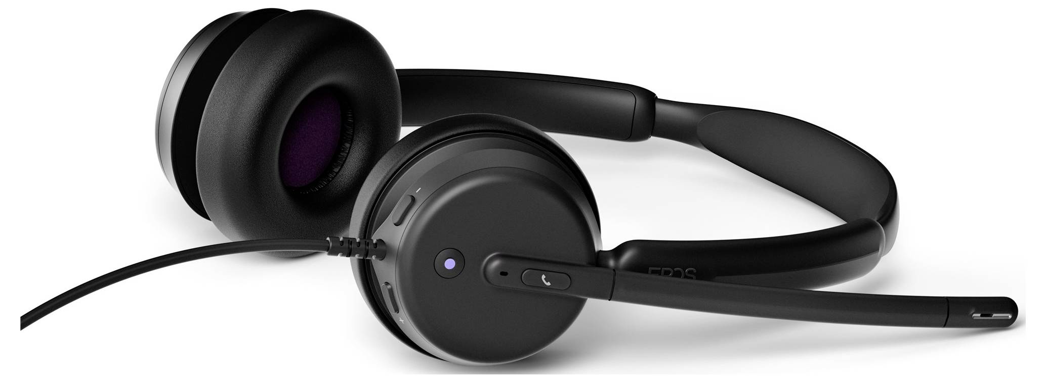 EPOS IMPACT 460T Headset otvorená (On Ear) káblové, 1001253, stereo, čierna-5