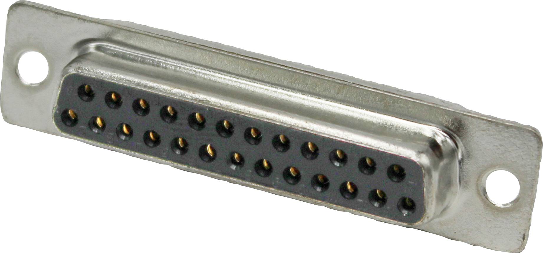 MH Connectors MHDD9-F-N-B-M zástrčka D-SUB 180 ° Pólov: 9 tlačené 1 ks-0