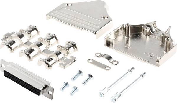 MH Connectors  MHDM25-HD44FS-K sada D-SUB kolíkové lišty 180 ° Pólov: 25 spájkovaný 1 ks