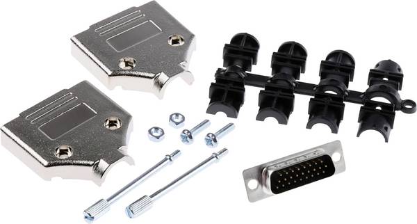 MH Connectors  MHDTPK15HD26MS-K sada D-SUB kolíkové lišty 180 ° Pólov: 26 spájkovaný 1 ks