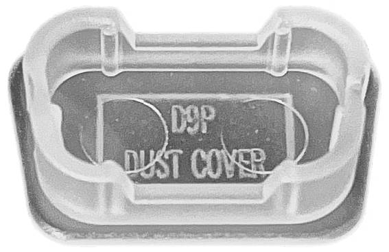 MH Connectors MHDC09P Stofbeschermingskap Transparant 1 stuk(s)