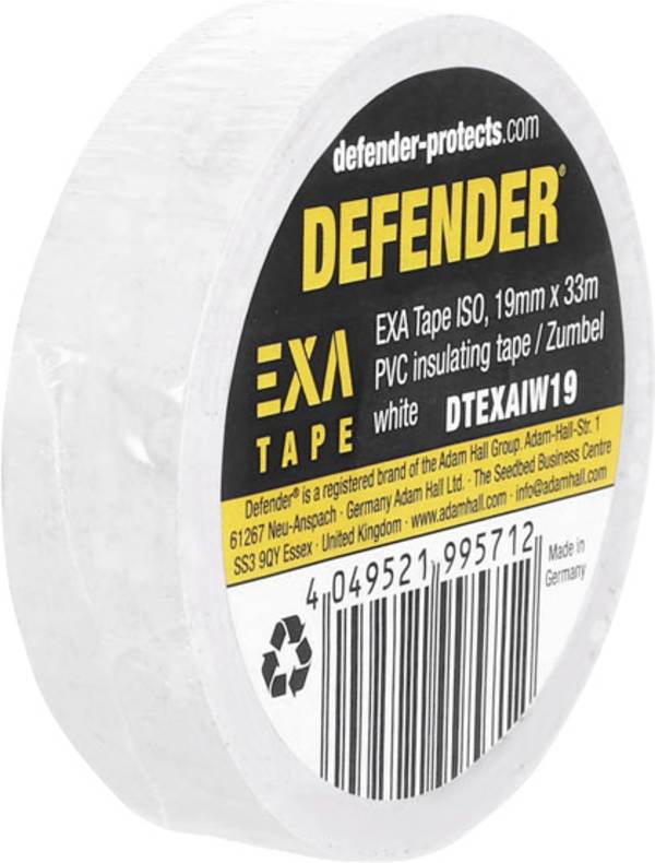 DEFENDER by Adam Hall EXA Tape DTEXAIW19 izolačná páska biela (d x š) 33 m x 19 mm 1 ks