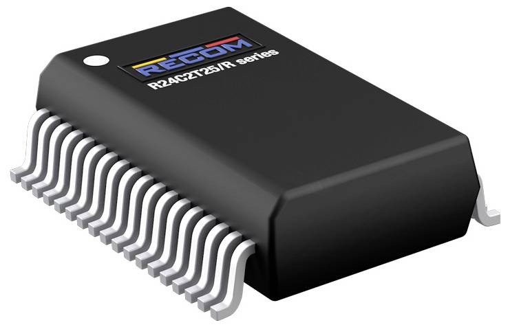 RECOM R24C2T25/R-CT Convertitore DC/DC 22.5 V 0.100 A 2.5 W