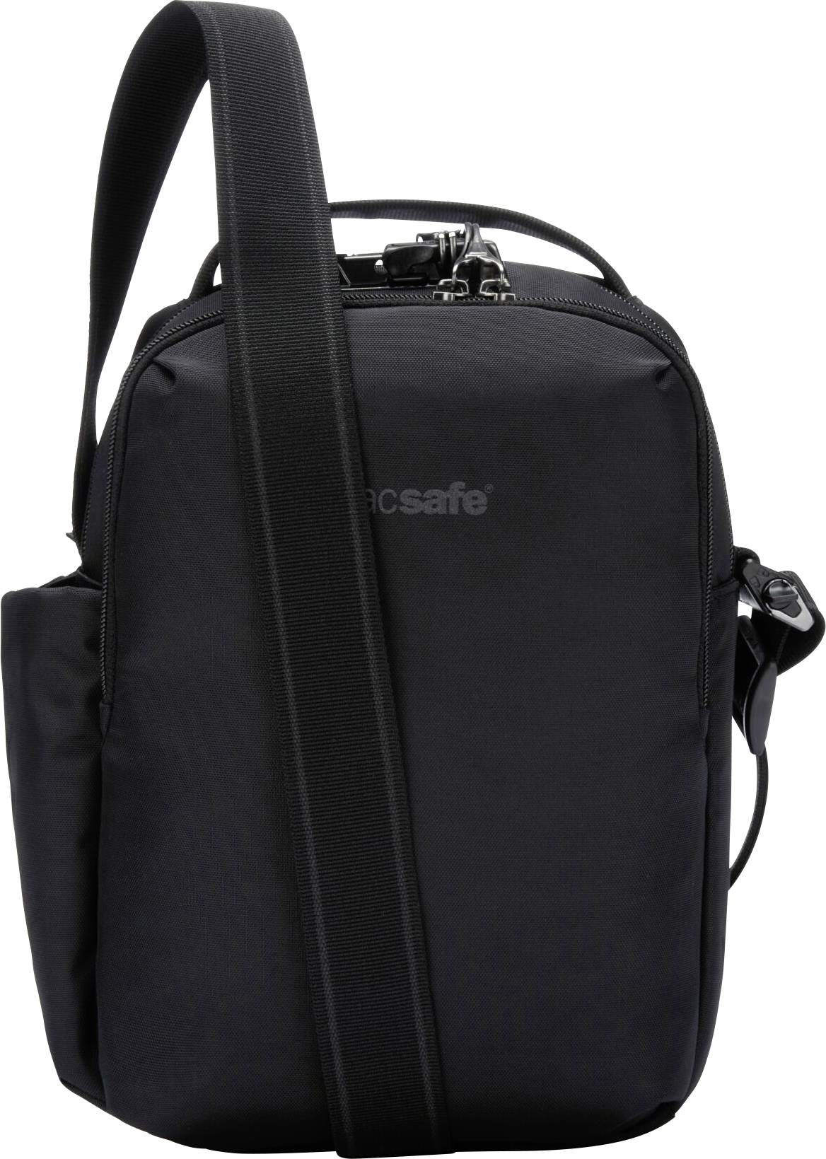 Pacsafe taška na notebooky V Tour Crossbody schwarz Max. veľkosť: 27,9 cm (11") čierna-0