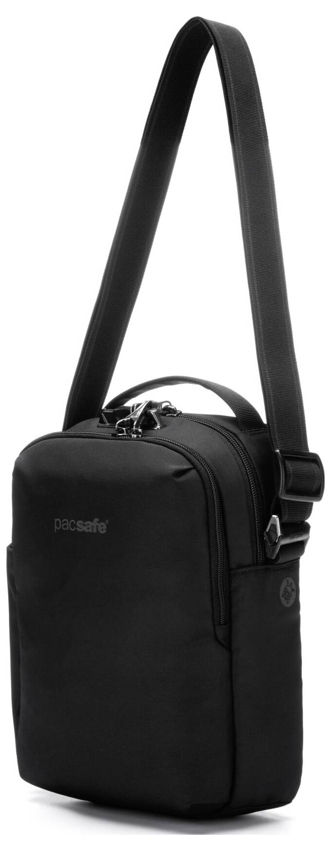 Pacsafe taška na notebooky V Tour Crossbody schwarz Max. veľkosť: 27,9 cm (11") čierna-2