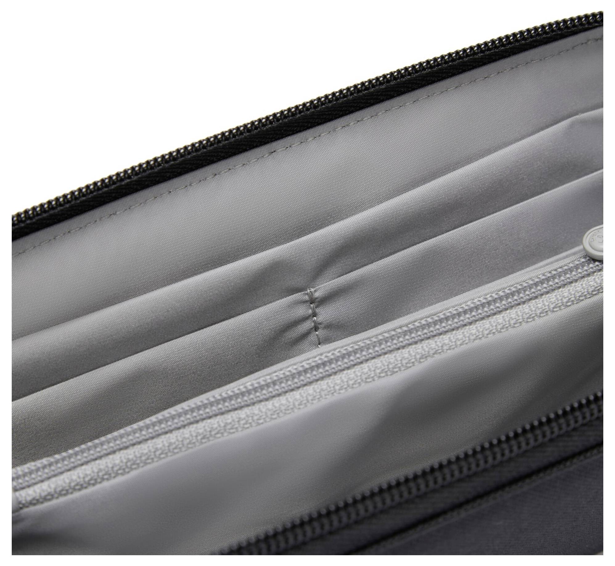 Pacsafe RFIDsafe Continental Wallet peňaženka, (š x v x h) 20 x 10 x 2 cm, čierna, 11075130-8
