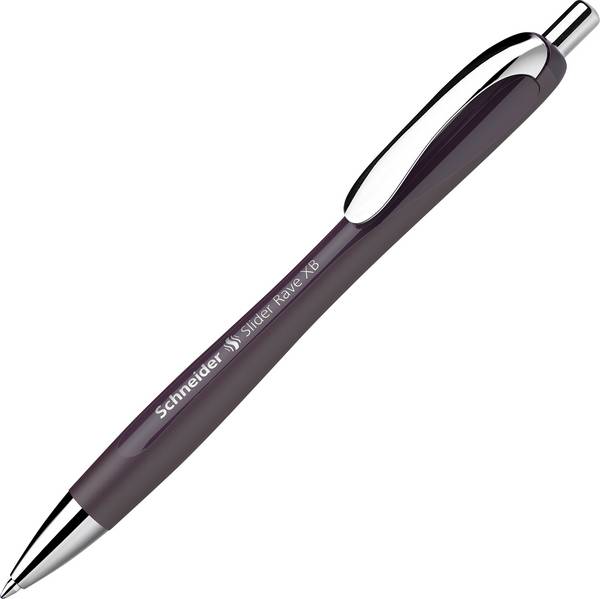 Schneider Schreibgeräte 1 ks Slider Rave plum Mine Slider 755 XB blau 132543 guličkové pero 0.7 mm Farba písma: modrá N/A