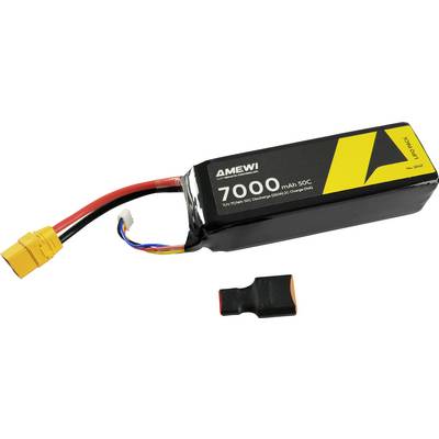 Amewi 28147 akupack Li-Pol, 11.1 V, 7000 mAh, články 3, Hardcase, XT90-0
