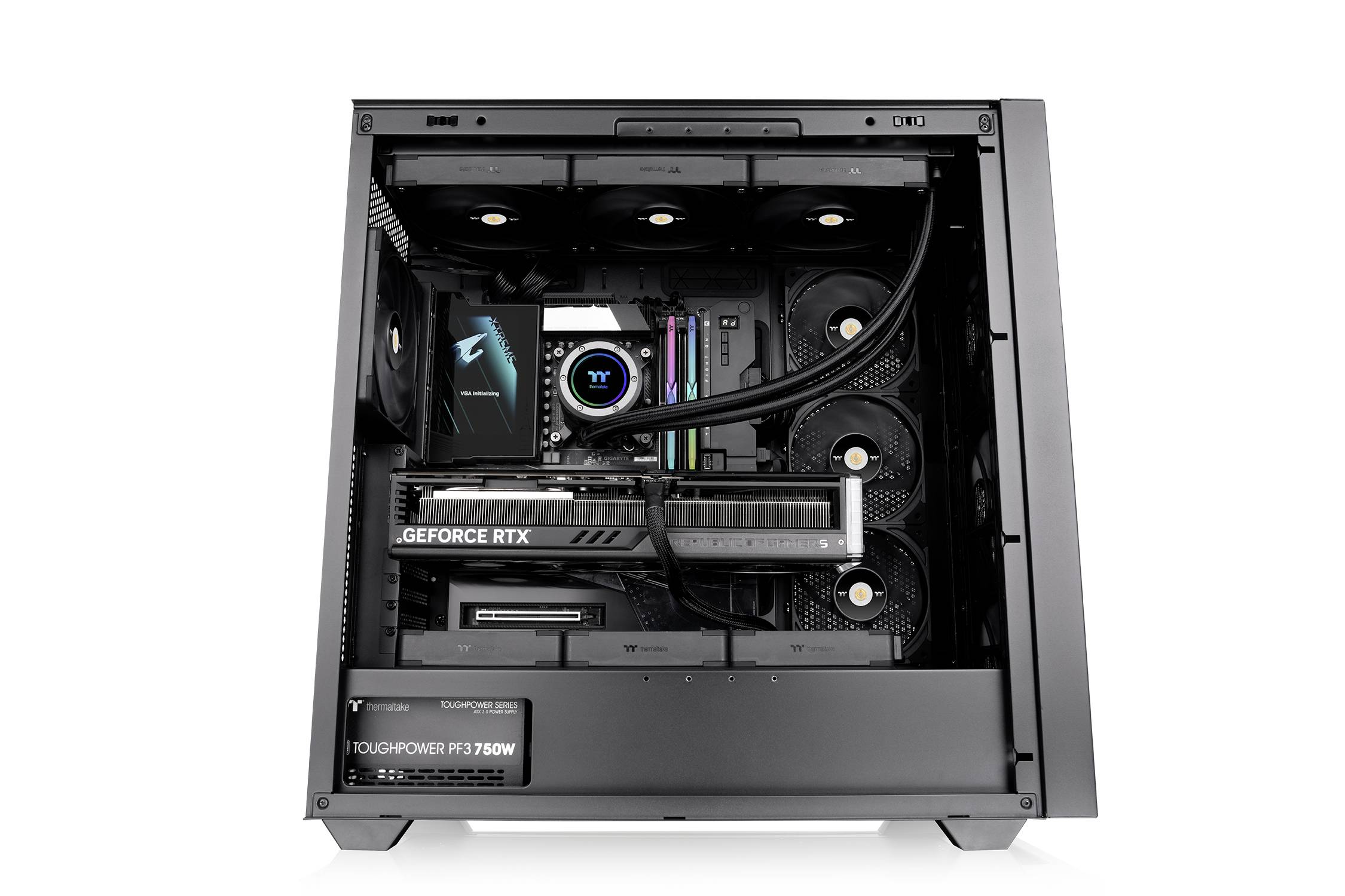 Thermaltake AX500 Black full Tower herné puzdro čierna-24