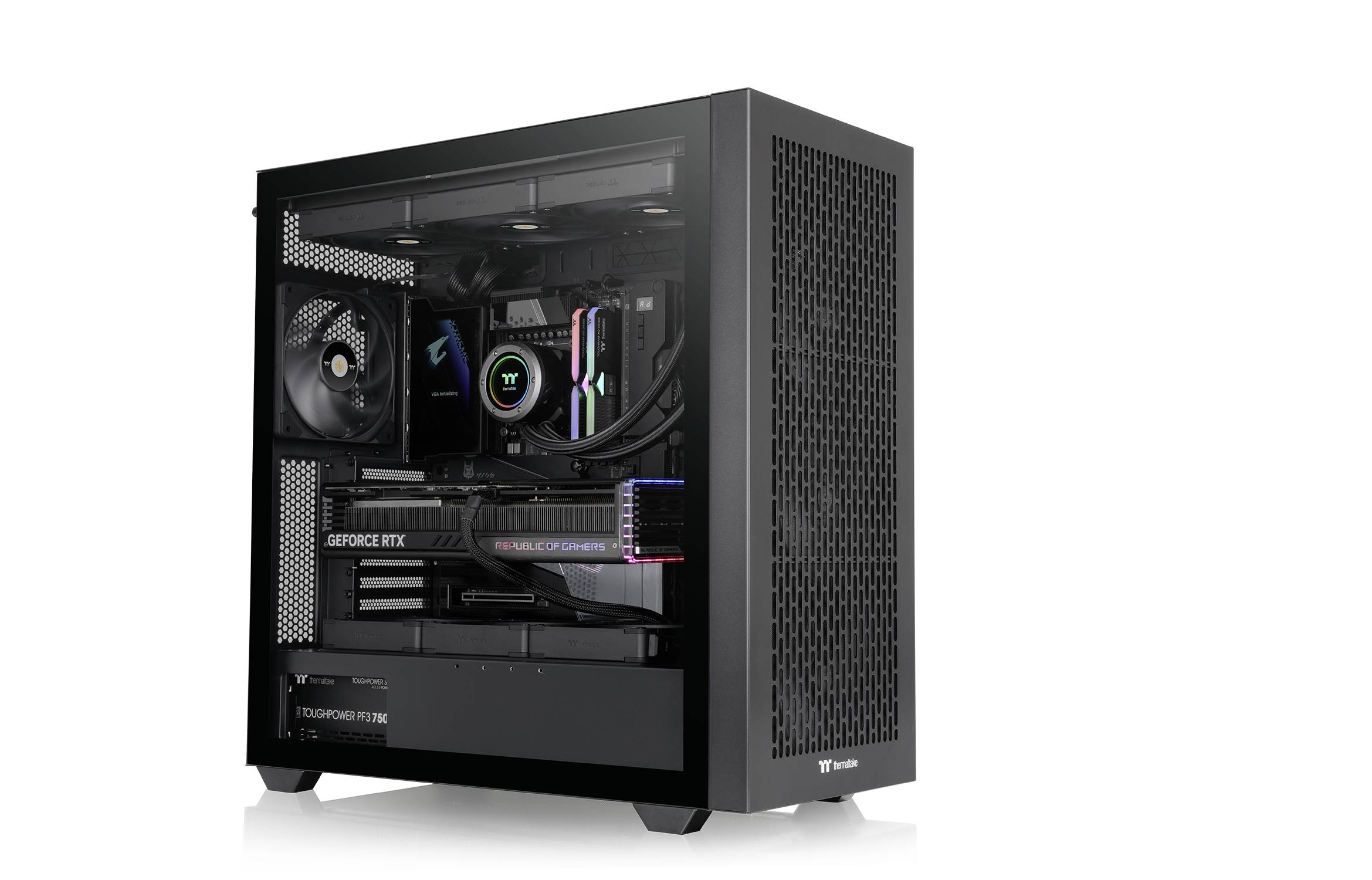 Thermaltake AX500 Black full Tower herné puzdro čierna-25