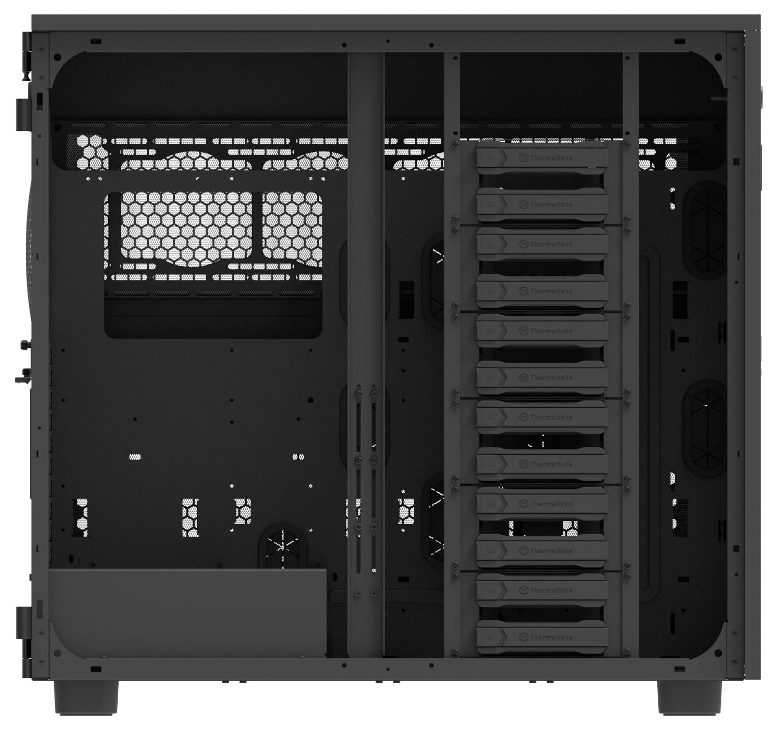 Thermaltake AX700 Black full Tower herné puzdro čierna-7