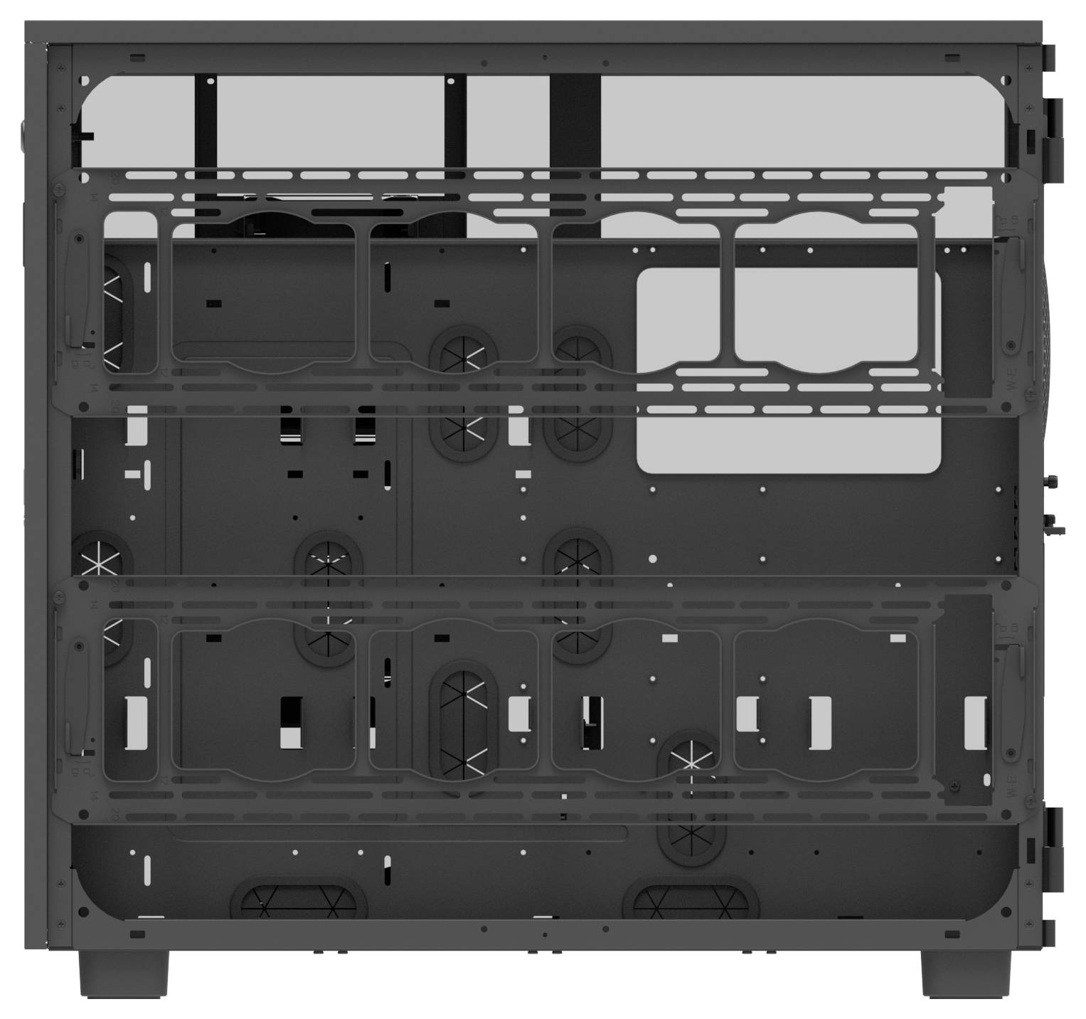 Thermaltake AX700 Black full Tower herné puzdro čierna-8