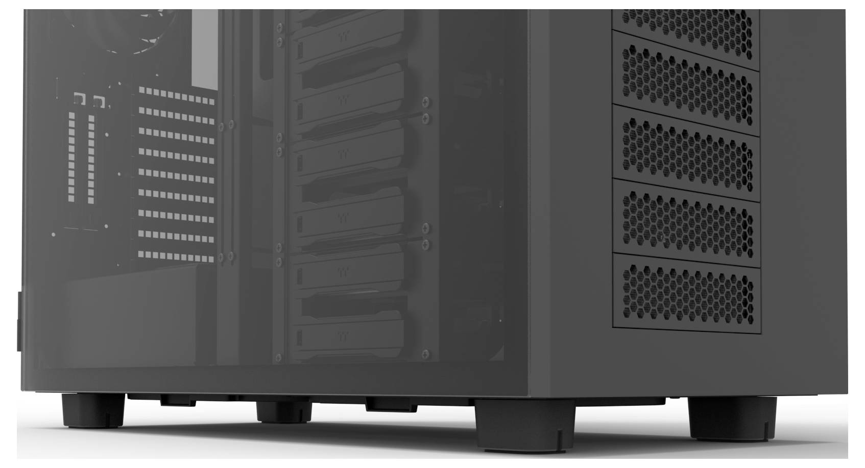 Thermaltake AX700 Black full Tower herné puzdro čierna-24