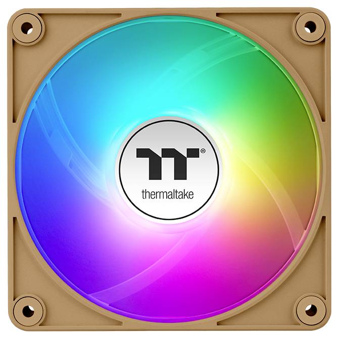 Thermaltake CT140 EX Reverse ARGB Sync PC Cooling Fan Gravel Sand 3 Pack PC vetrák s krytom piesková (š x v x h) 120 x 1-1