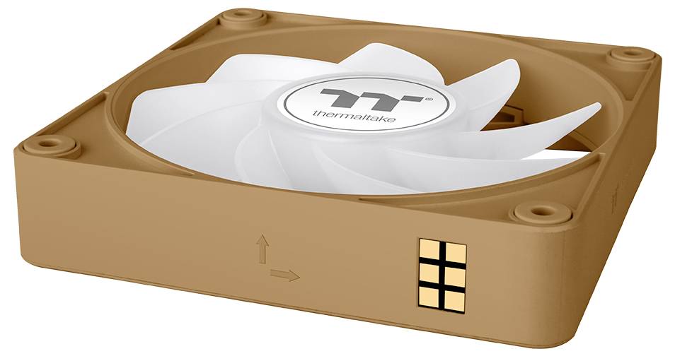 Thermaltake CT140 EX Reverse ARGB Sync PC Cooling Fan Gravel Sand 3 Pack PC vetrák s krytom piesková (š x v x h) 120 x 1-11
