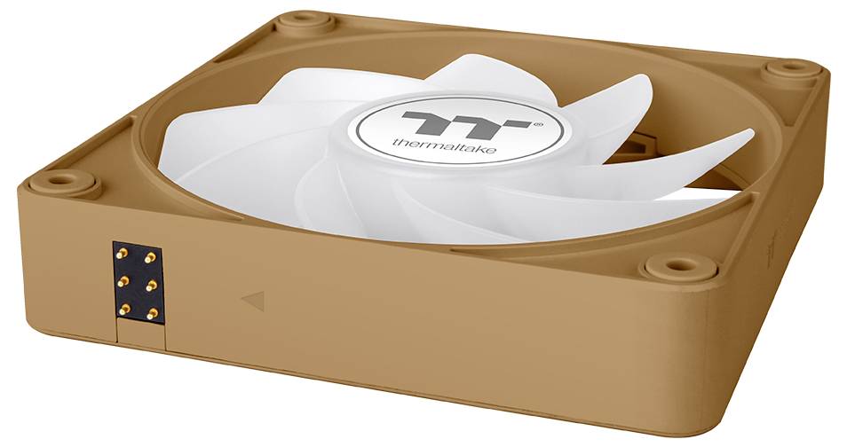 Thermaltake CT140 EX Reverse ARGB Sync PC Cooling Fan Gravel Sand 3 Pack PC vetrák s krytom piesková (š x v x h) 120 x 1-12