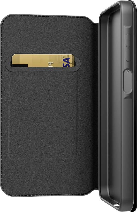 Black Rock Booklet "Slim Folio" für Samsung Galaxy A16 4G/5G, Schwarz Booklet Samsung Galaxy A16 4G, Galaxy A16 5G čiern-0