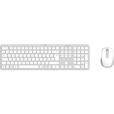 Hama Multi-Device-Tastatur-Maus-Set "WKM-550", kabellos, Funk/BT, WS, QWERTZ DE bezdrôtový Sada klávesnica a myše kláves-0