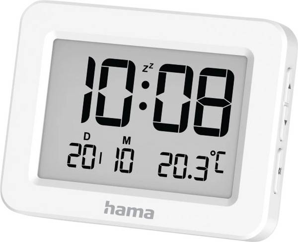 Hama 00222205  budík biela
