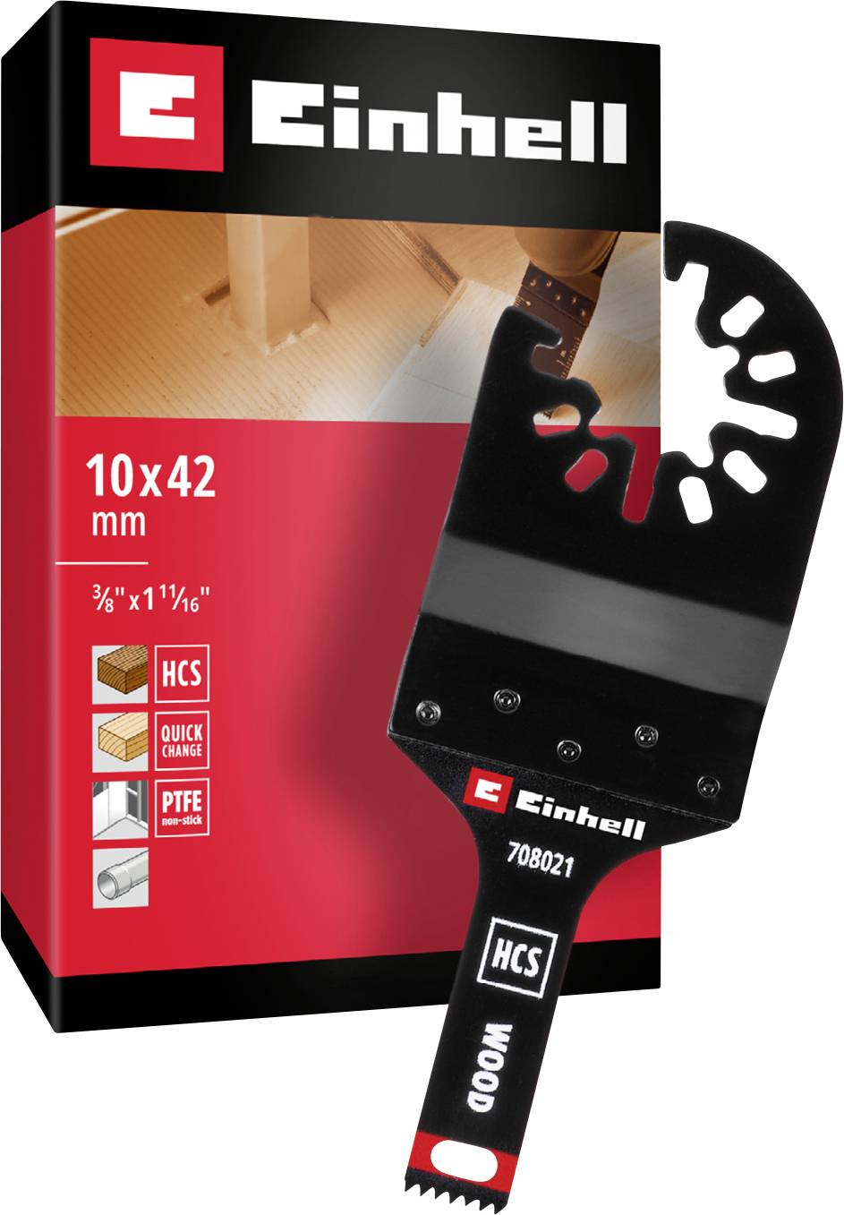 Einhell 708021 Tauchsägeblatt HCS Holz, 10mm HCS Dyksavklinge 10 mm 1 stk