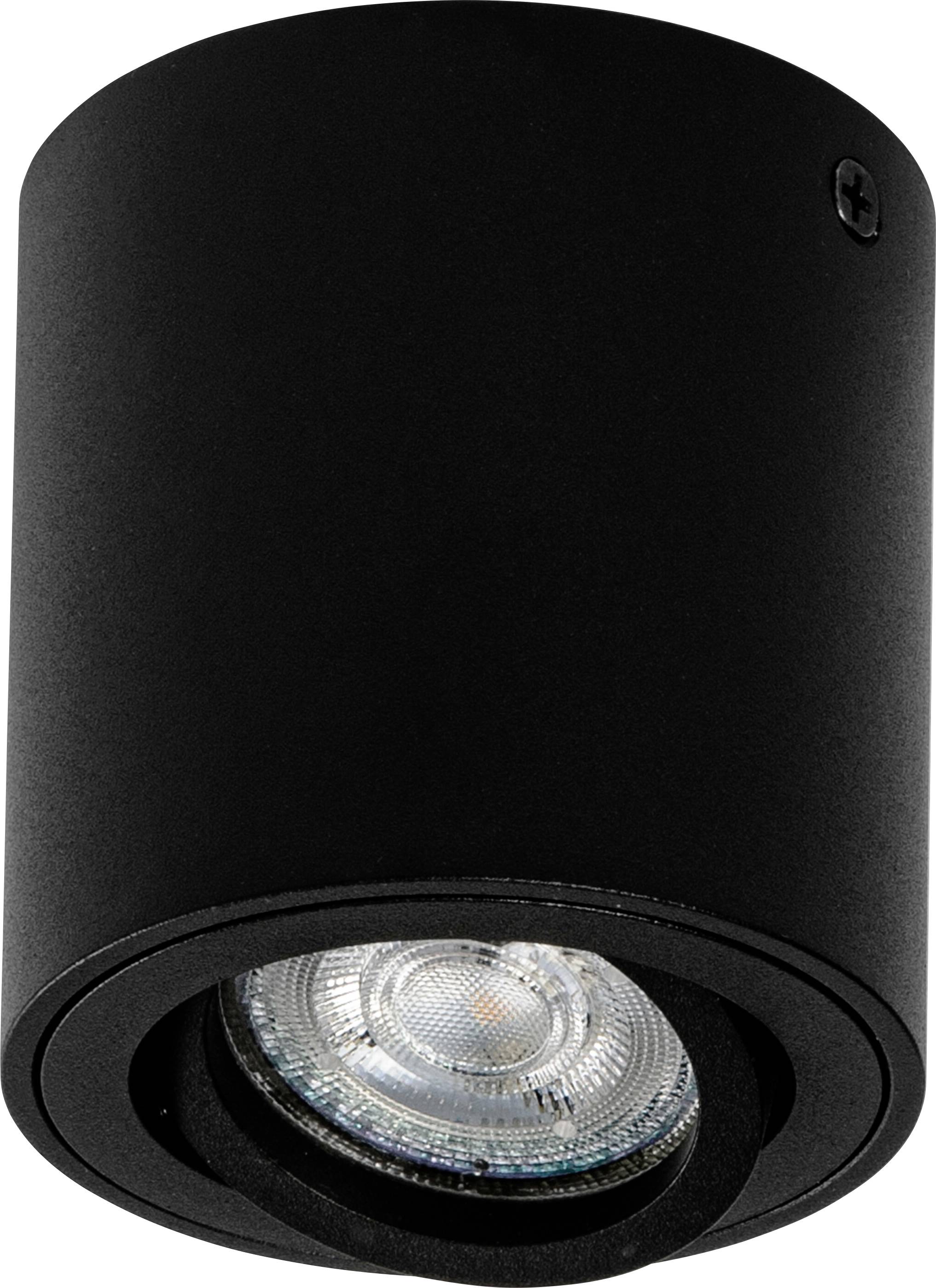 OSRAM HOMELIGHTING Spot Surface Round GU10 Black 4099854445965 Lampada da parete per esterni a LED GU10 Nero