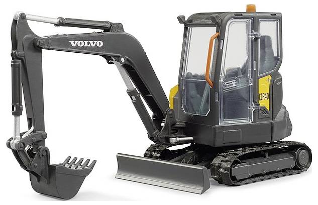 Kompaktné rýpadlo BRUDER Volvo-1