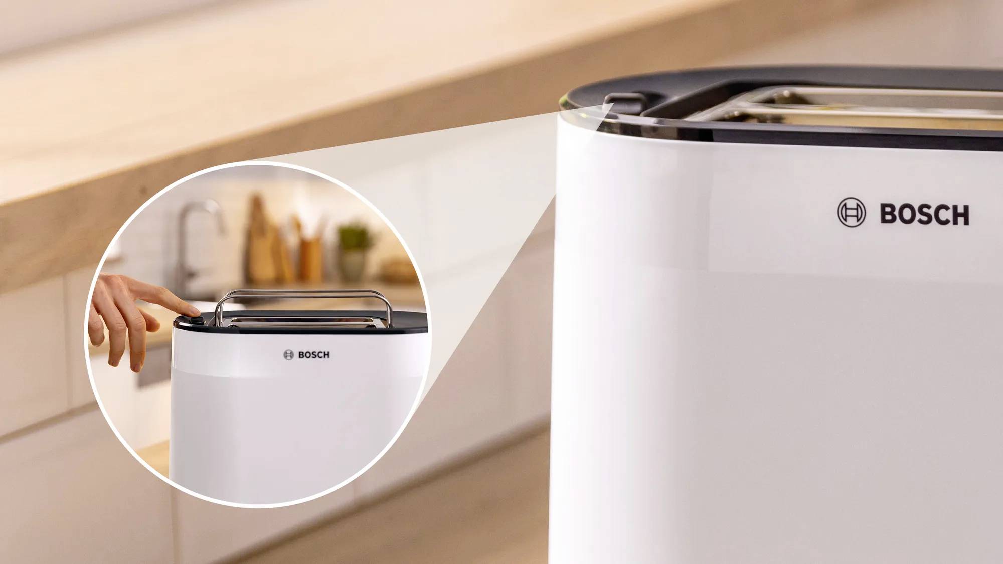 Bosch Kompakt Toaster MyMoment, weiß hriankovač biela-7