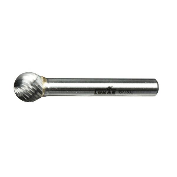 LUKAS-ERZETT A10030808603 fréza tvrdokov guľa 8 mm Dĺžka 40 mm Vonkajší Ø 8 mm  Ø hriadeľa 6 mm