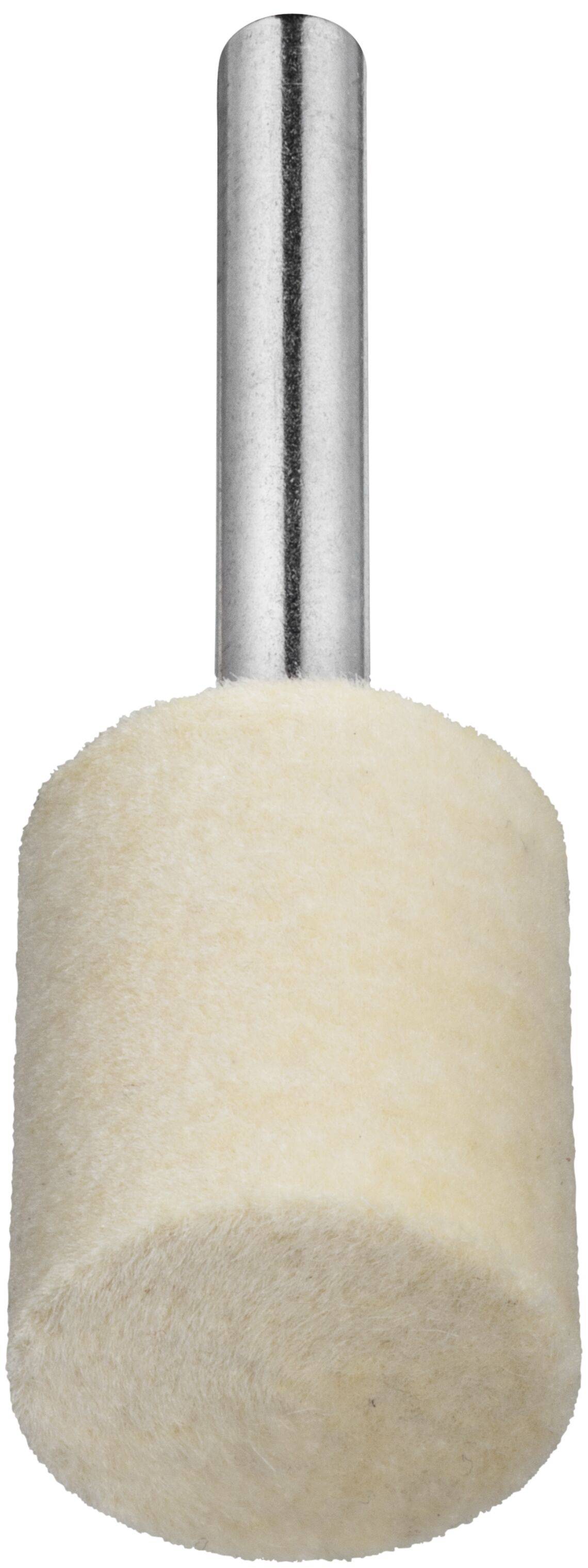LUKAS-ERZETT A3700020256 Leštiaci kolík P3ZY valcový tvar 20x25 mm driek 6 mm plsť na leštiacu pastu Priemer 6 mm 10 ks-2