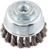 LUKAS-ERZETT Hrncová kefa BTVZ na nehrdzavejúcu oceľ 65x20 mm pre uhlové brúsky, zauzlená A350406520234 1 ks