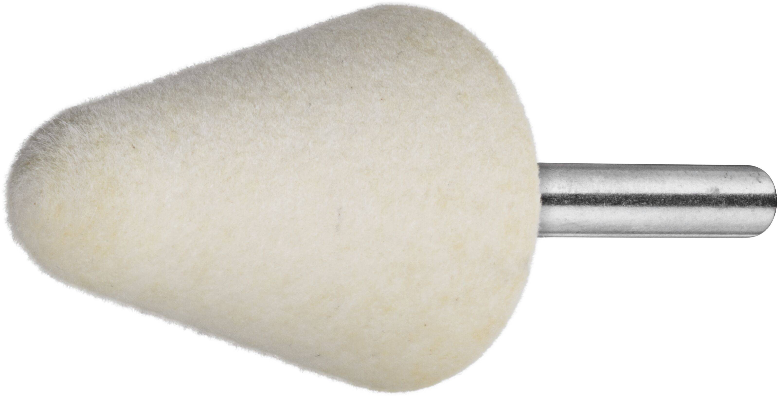 LUKAS-ERZETT A3705016206 Leštiaci kolík P3KE okrúhly kužeľovitý tvar 16x20 mm driek 6 mm plsť na leštiacu pastu Priemer -0