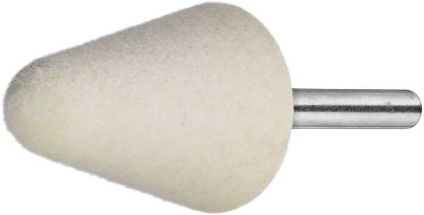 LUKAS-ERZETT A3705016206 Leštiaci kolík P3KE okrúhly kužeľovitý tvar 16x20 mm driek 6 mm plsť na leštiacu pastu Priemer 6 mm    10 ks