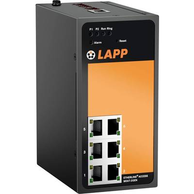 LAPP ETHERLINE® ACCESS M06T-2GEN priemyselný ethernetový switch 10 / 100 / 1000 MBit/s-0