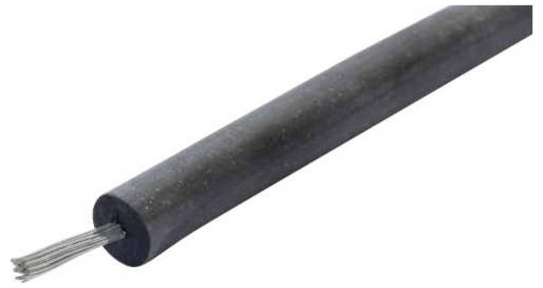 Rautronic 9001306 vysokonapäťový kábel , 1.5 mm², čierna, metrový tovar