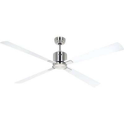 CasaFan ECO NEO III 152 BN-WE/LG WiFi Flügel Weiß/Lichtgrau stropný ventilátor, 27 W, (Ø x v) 152 cm x 360 mm, chróm (ka-0