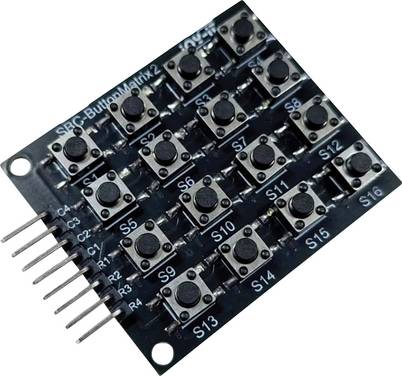 Joy-it ButtonMatrix4x4 aktivačný modul 1 ks