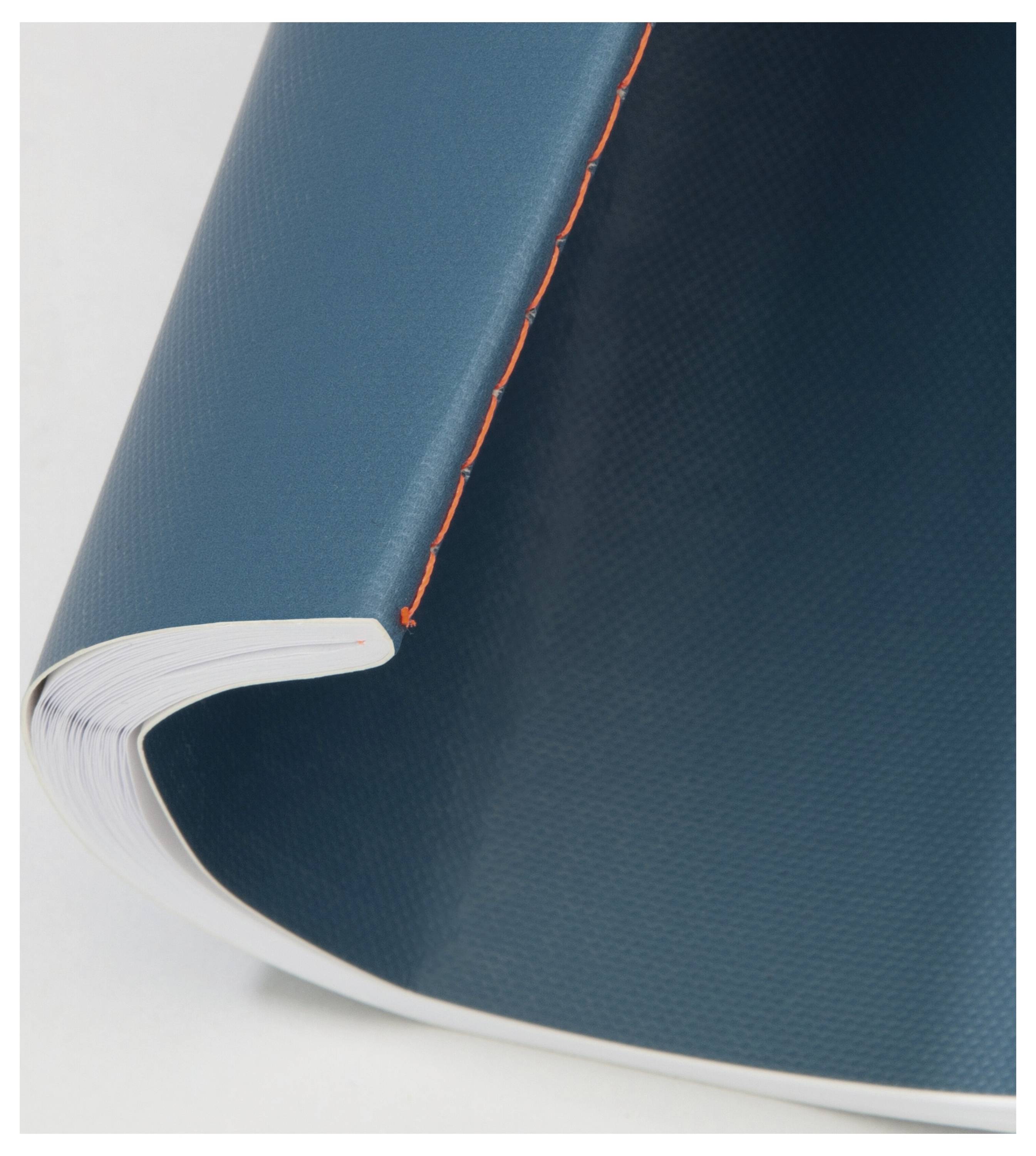 Sigel LS305 poznámkový blok Linescape Softcover 2 ks A5 linajkový stredne modrá, neónovo oranžová Počet listov: 34 listo-5