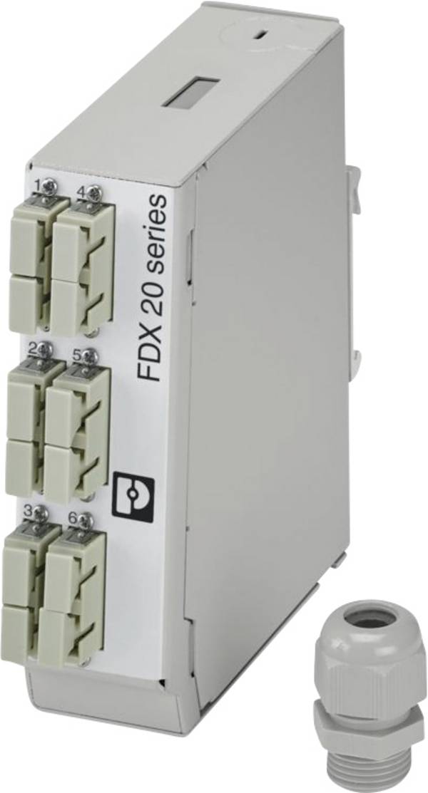 Phoenix Contact FOC-FDX20-PP-SCD6-OM4-PT9 rozvodná skriňa LWL  skleněná vlákna